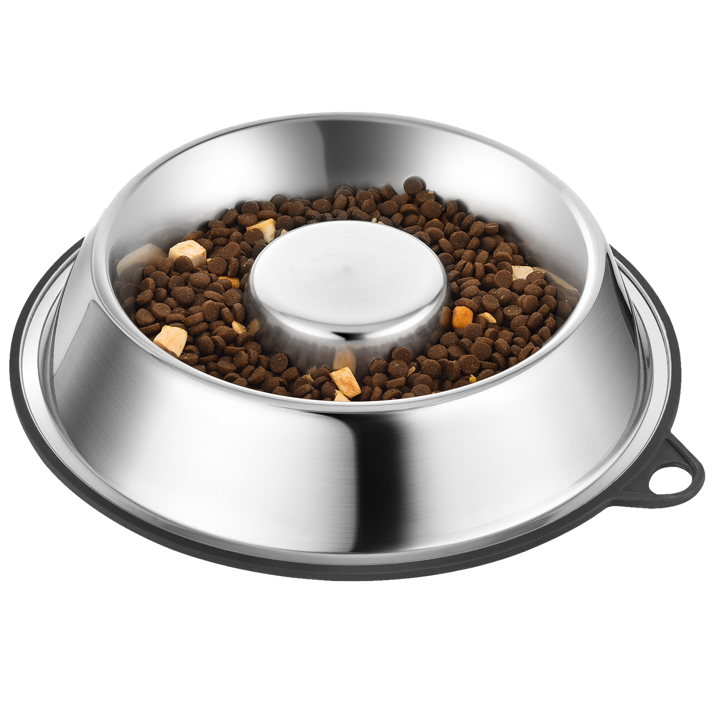 Stainless Steel Slow Feeder Dog Bowl